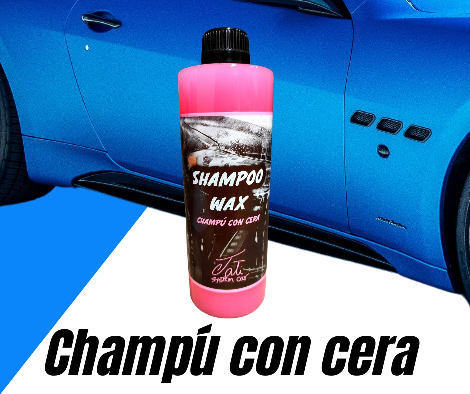 Shampoo Wax - Champú con cera 5 L - TATI System Car Shampoo Wax - Champú con cera 5 L